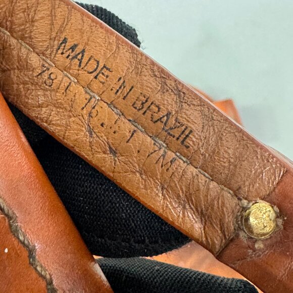 Tory Burch Brown Ladies Leather Miller Sandal, Size 7 - Picture 12 of 12